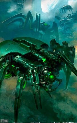 Necrones arañas canópticas