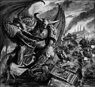 Principe demonio Marines espaciales Caos