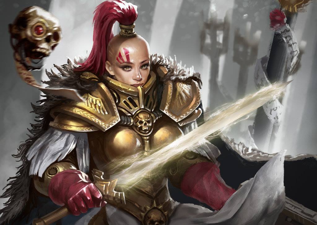 Resultado de imagen de hermanas del silencio warhammer