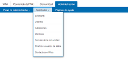 Menu de navegación-cambio