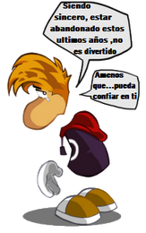 Rayman triste