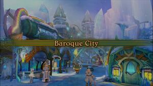 Baroque City Intro Screen