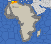 Map showing provinces that may form Algiers in EU2