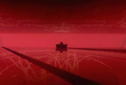 Sephirot and Star of David in Gendo's office