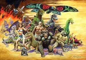 The Giant Monster Attack