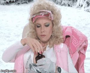 Pamela Stephenson snowtan