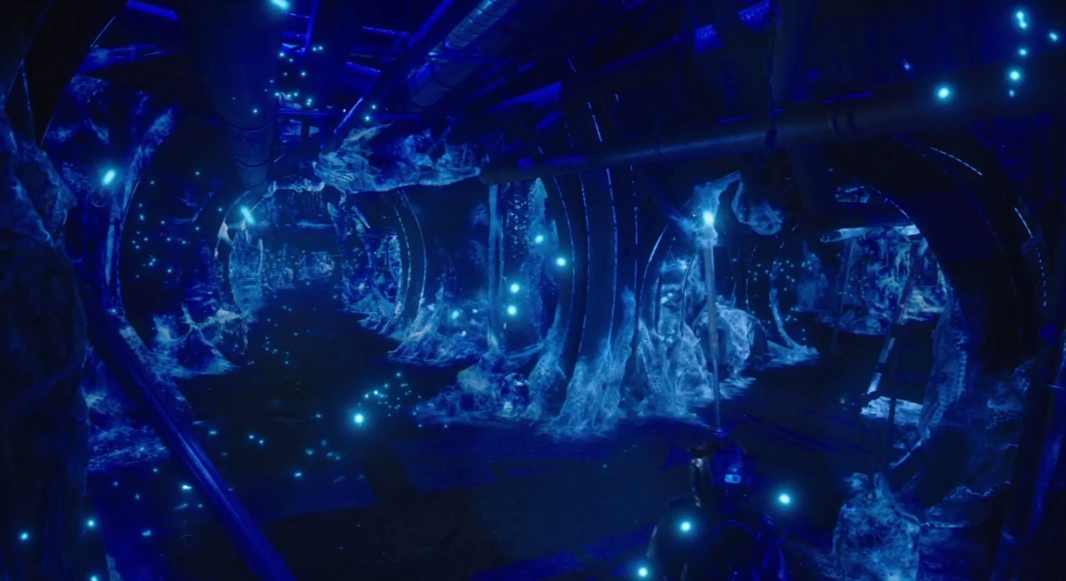 Гц пространство. Космологическая сингулярность. Экспансия донаджер. Мэппинг на сцене. Гц пространство.