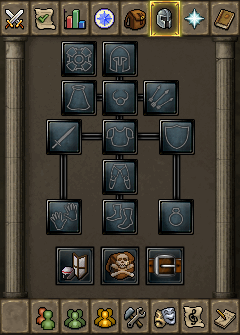 Worn equipment interface