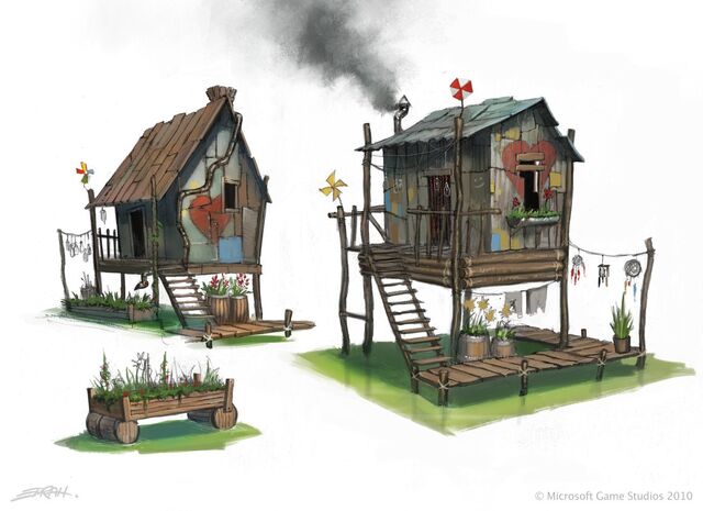 File:Fable 3 Ecocamp huts.jpg