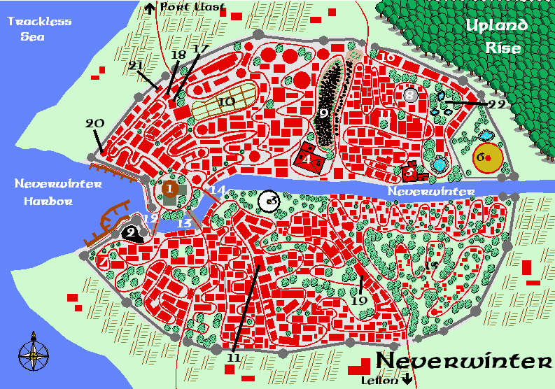 Днд 5 карта невервинтера