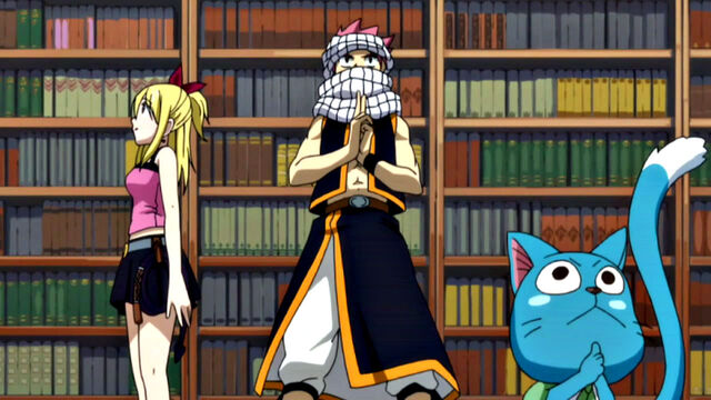 Fichier:Natsu Lucy et Happy cherchent le Day Break.jpg