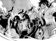 Fairy tail fait face à sting