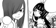 Erza et Kagura vont combattre l'un des Douze Spriggans