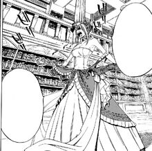 Lucy déchire sa robe