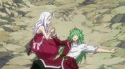 Mirajane et Fried après leur combat.jpg