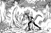 Mirajane abandonne le combat pour protéger sa soeur
