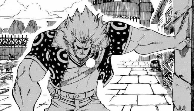 Fichier:Dans l'histoire de seira, elfman doit détruire les fées.jpg