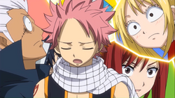 Tout le monde se réveille sauf natsu