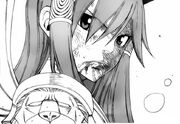 Erza victorieuse de minerva