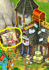 Fairy Kingdom --Mother's Day 10 of 10 task (invitation to a play dropped at Owls' Post)