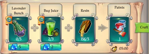 Fairy Kingdom -- Paints recipe
