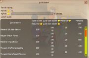 Guild quests