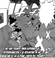 Natsu y los demás se dirigen a la lacrima