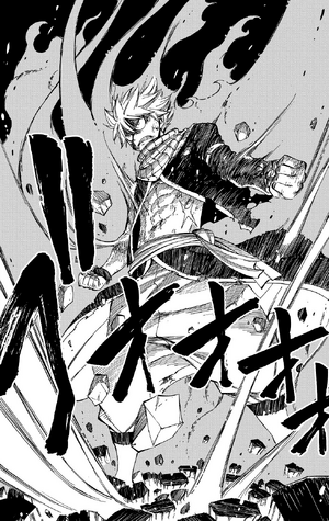Natsu in Fire Dragon King Mode