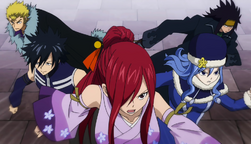 Equipo de Fairy Tail Inicia a Moverse