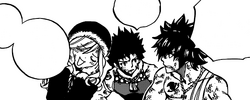 Mest lleva a Gray y Juvia hasta Hargeon