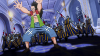 Uosuke caught by shadows
