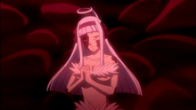 Angel with her deformed Raguel