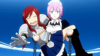 Virgo carrying Erza