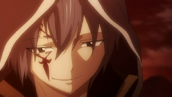 Jellal's smile towards Erza