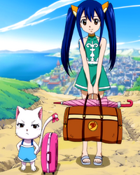 Wendy arrives at Fairy Hills