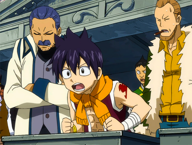File:Encouraging Natsu and Gajeel.png