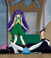 Natsu y Happy aterrizan en la Noria.png