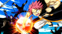 Natsu dominates his opponents