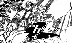 Natsu pega Jackal