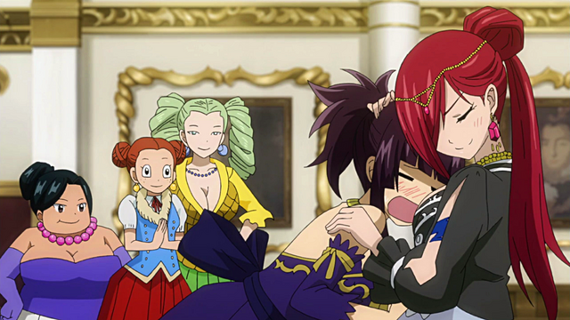 File:Kagura hugged by Erza.png
