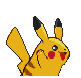 Pikachu saludando a alguien