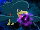 Murkrow usando Bola sombra
