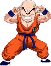Render dragon ball krillin