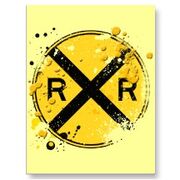 Railroad sign