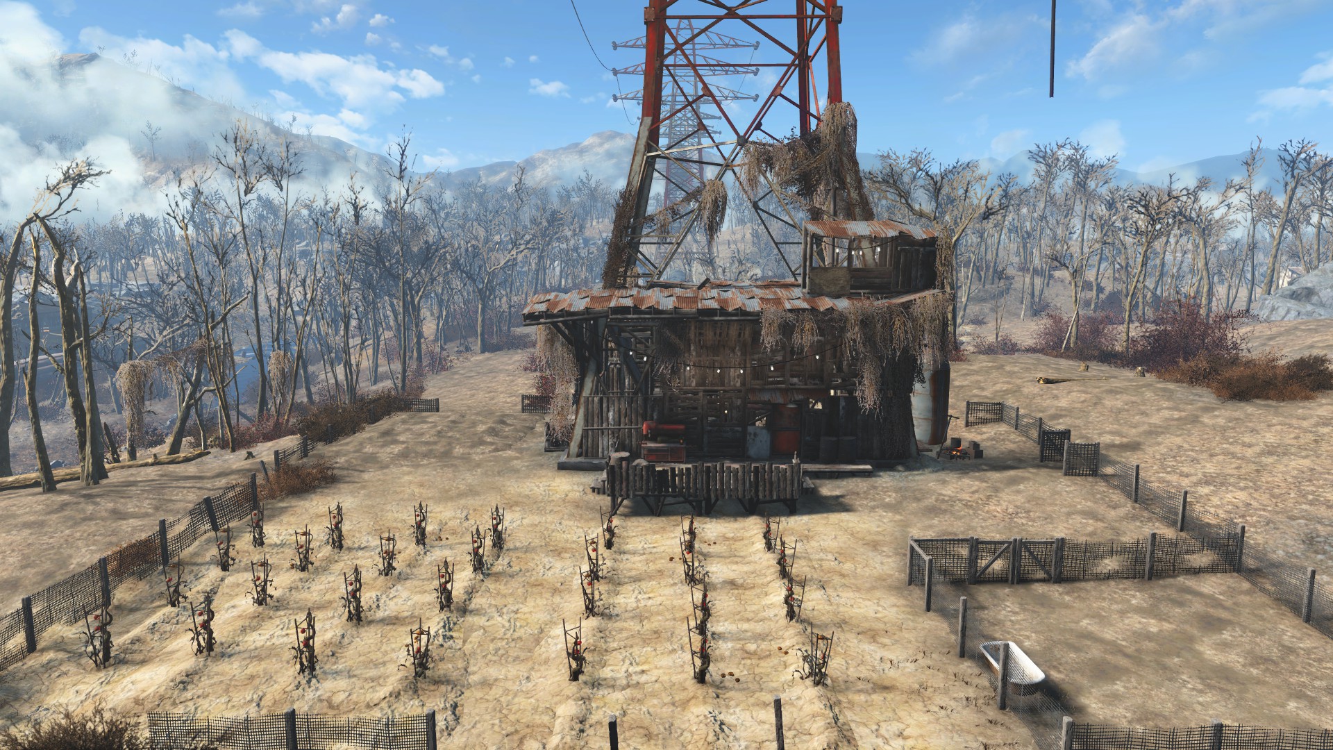 Fallout 4 строить за пределами фото 14