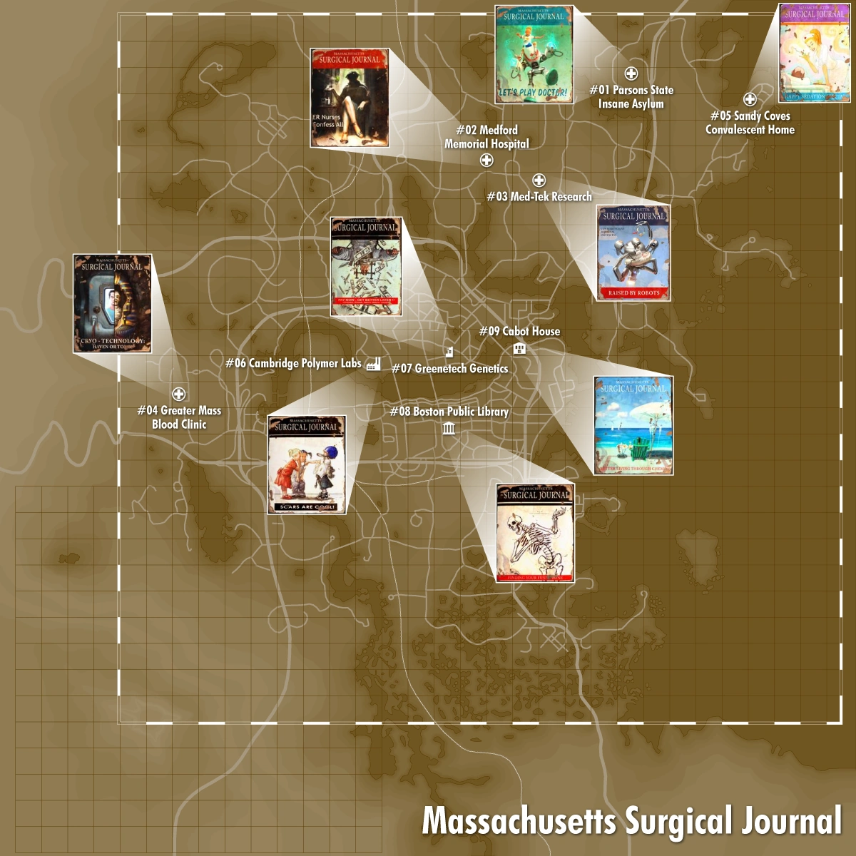 Image Fo4 map surgical.png Fallout Wiki FANDOM powered by Wikia