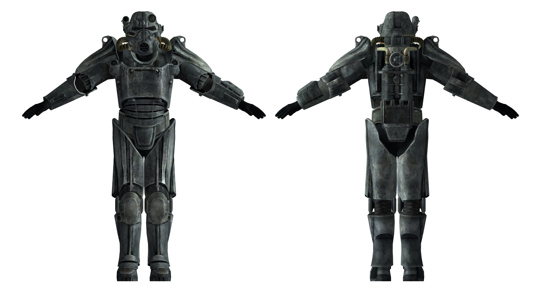 T 45 Power Armour Fallout 1 8 Minecraft Skin