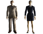 Dirty preWar business wear
