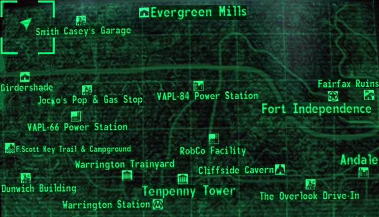 fallout 3 locations fallout 3 locations