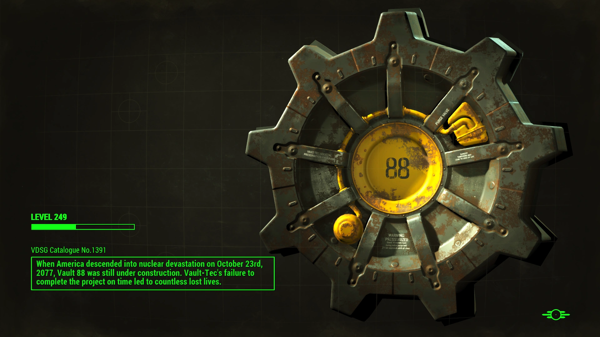 Image FO4VW Loading Screen Vault 88 Door.png Fallout Wiki FANDOM